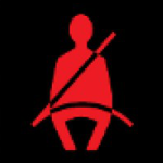 Seat Belt Car Warning Light